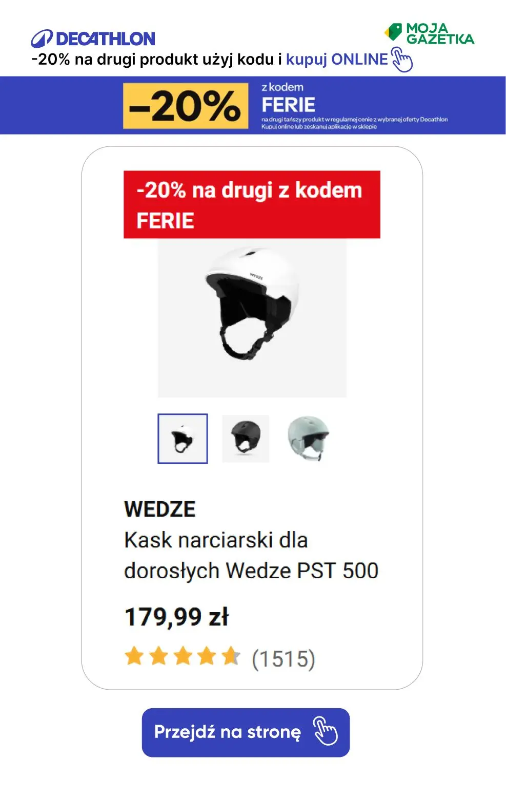 gazetka promocyjna Decathlon -20% na drugi produkt!! - Strona 2