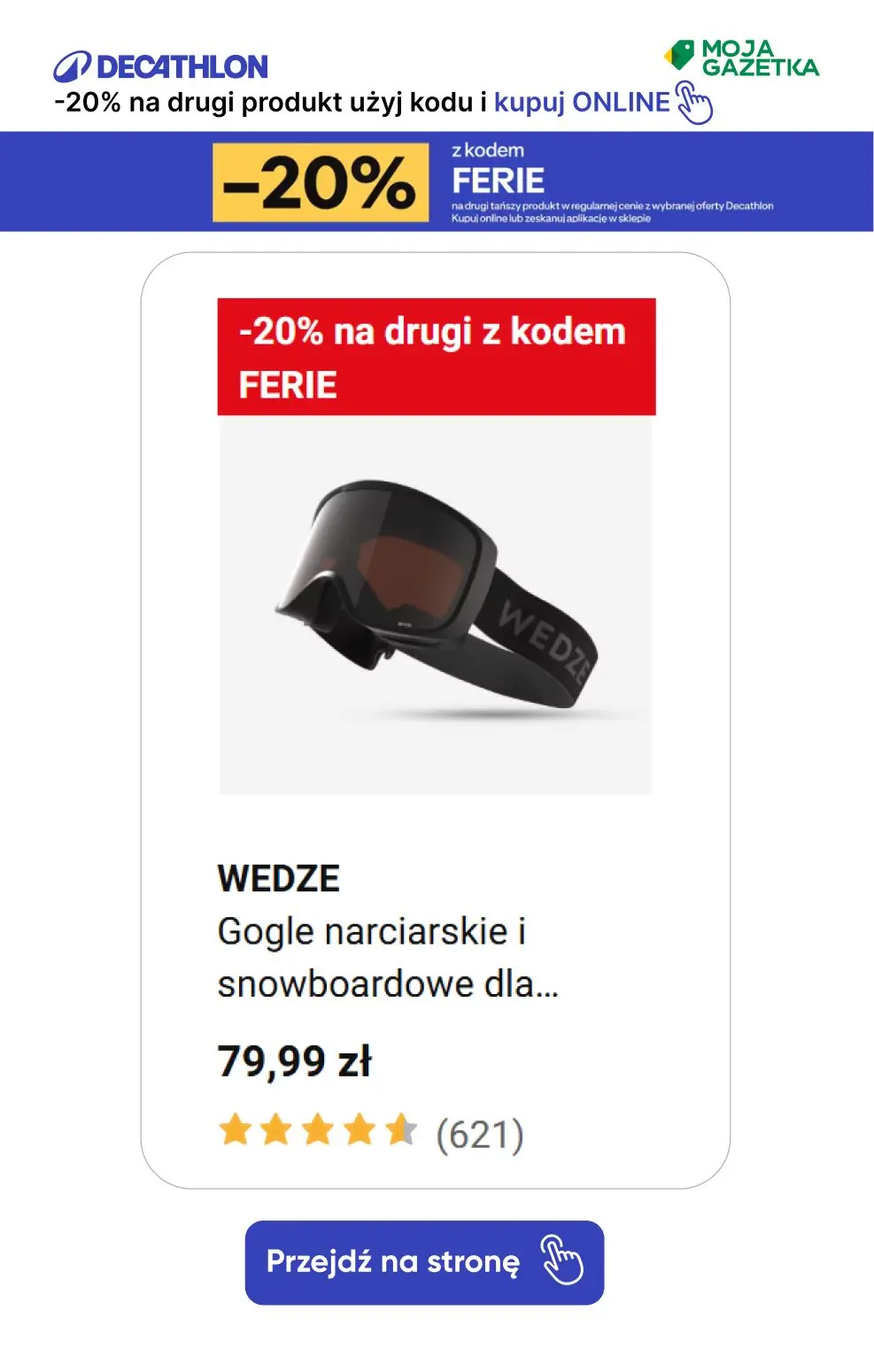 gazetka promocyjna Decathlon -20% na drugi produkt!! - Strona 3