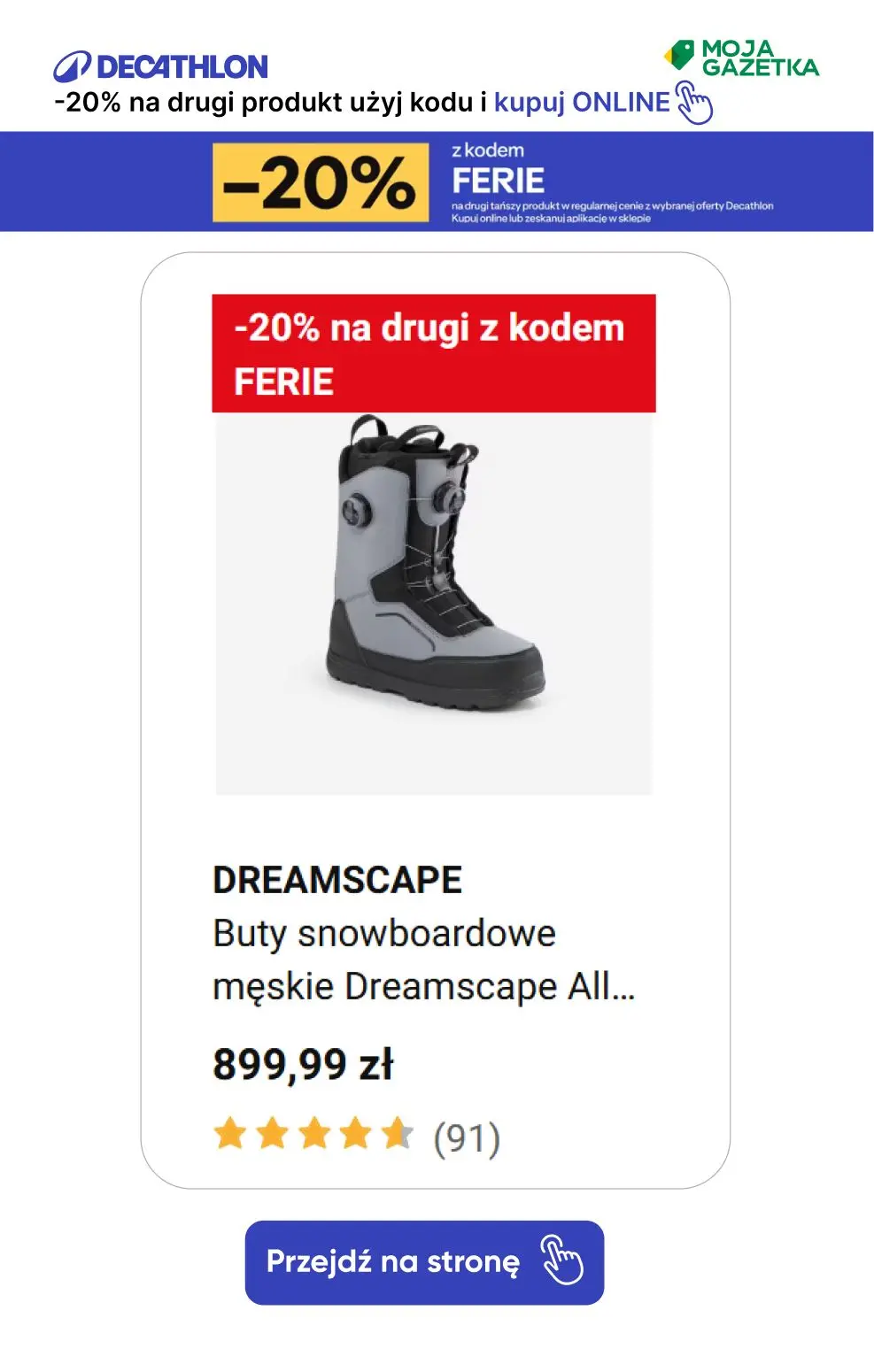 gazetka promocyjna Decathlon -20% na drugi produkt!! - Strona 4