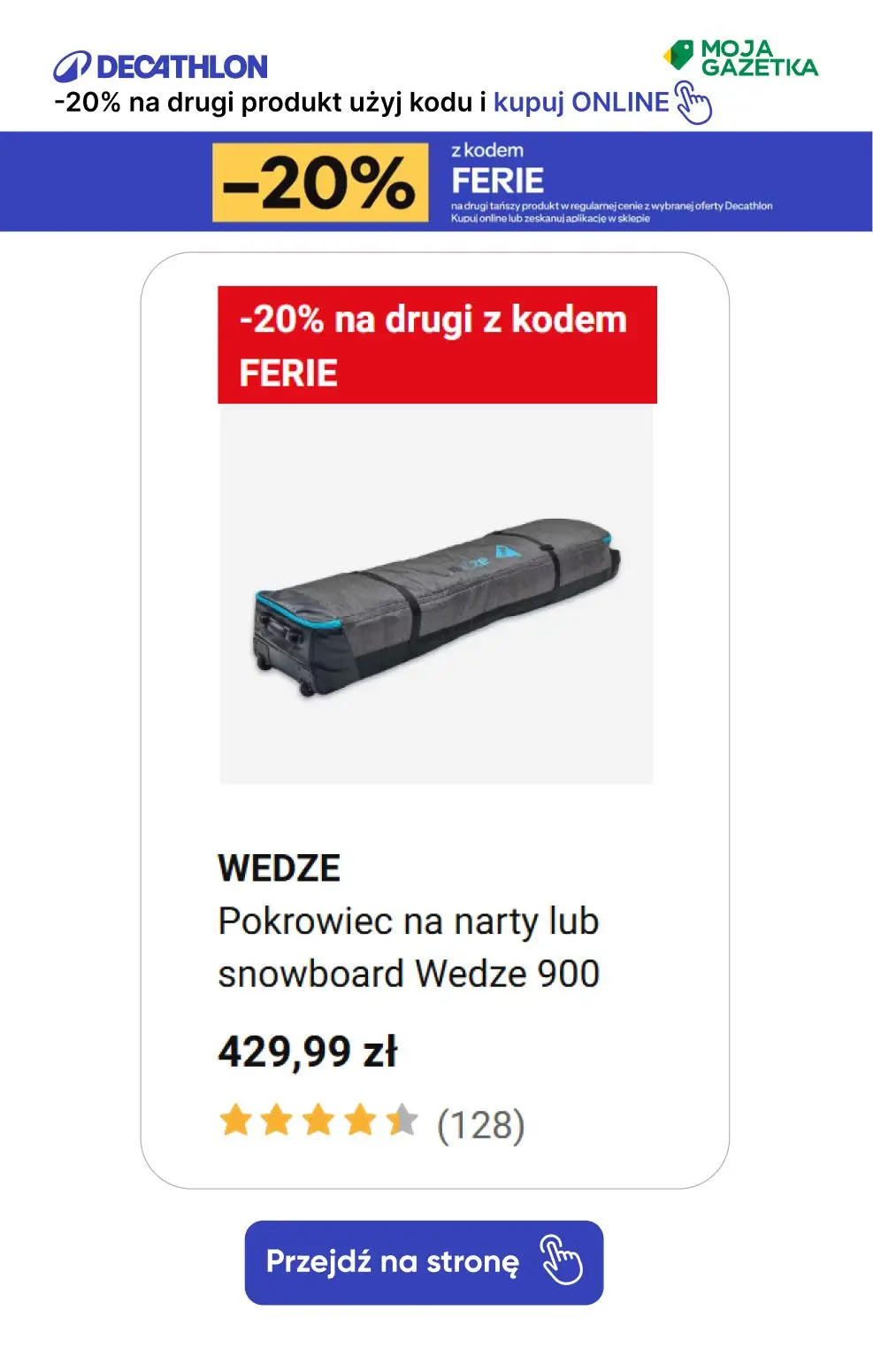 gazetka promocyjna Decathlon -20% na drugi produkt!! - Strona 5