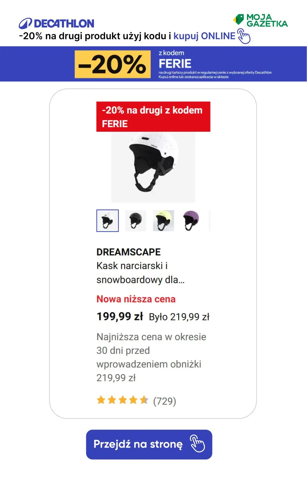 gazetka promocyjna Decathlon -20% na drugi produkt!! - Strona 8