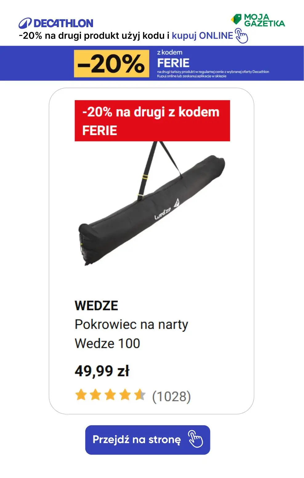 gazetka promocyjna Decathlon -20% na drugi produkt!! - Strona 9