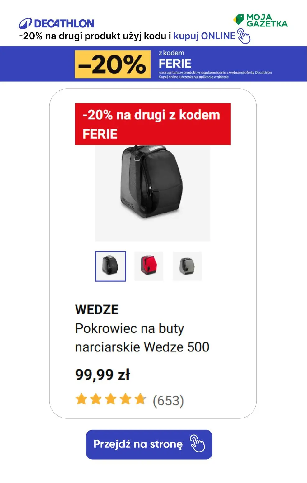 gazetka promocyjna Decathlon -20% na drugi produkt!! - Strona 11