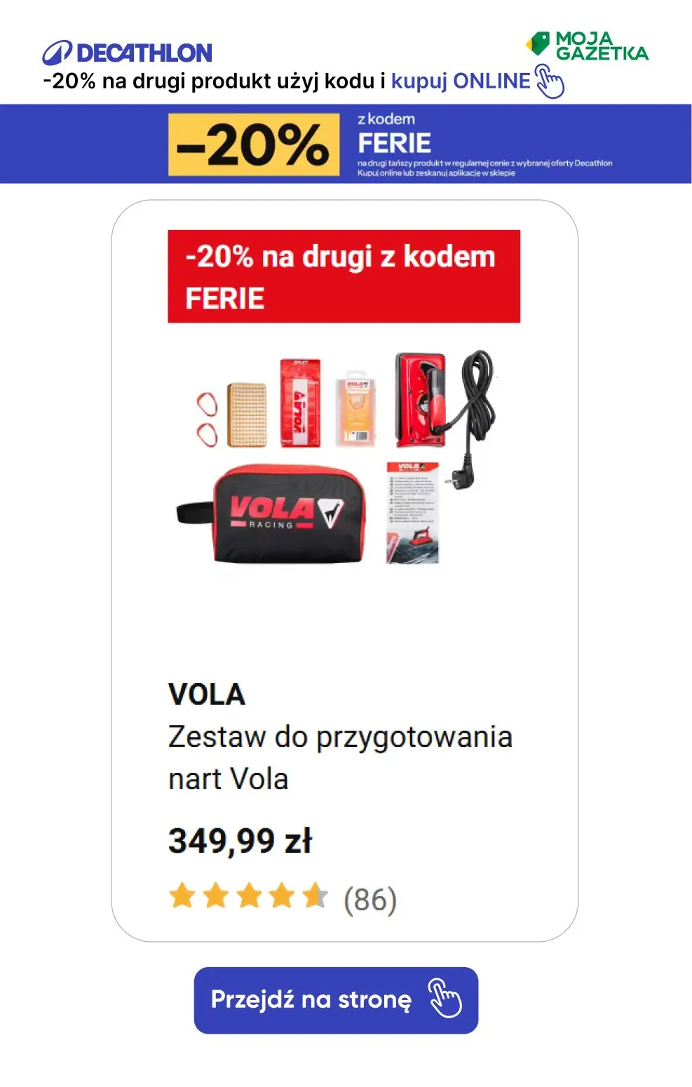 gazetka promocyjna Decathlon -20% na drugi produkt!! - Strona 14