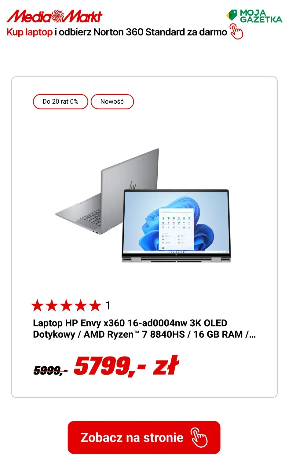 gazetka promocyjna Media Markt Norton 360 w zestawie - Strona 7