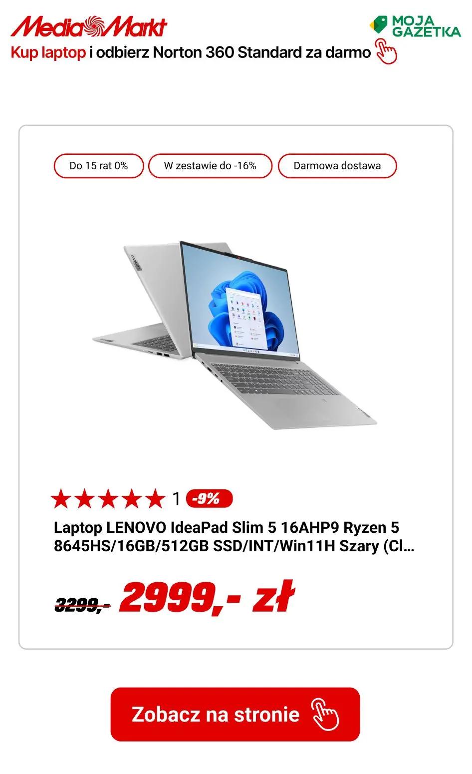 gazetka promocyjna Media Markt Norton 360 w zestawie - Strona 9