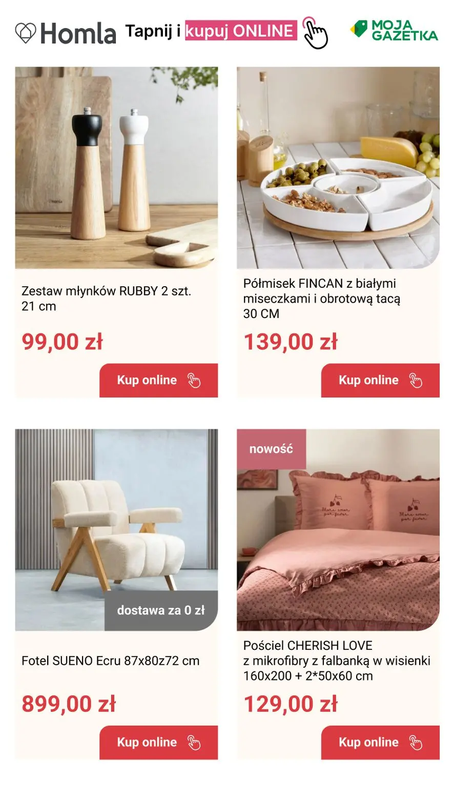 gazetka promocyjna Homla -20% przy zakupach za min.99 zł - Strona 5