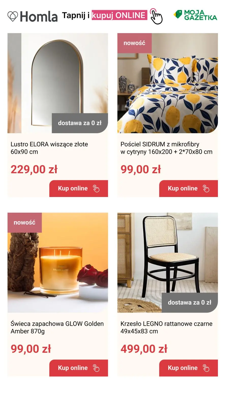 gazetka promocyjna Homla -20% przy zakupach za min.99 zł - Strona 8