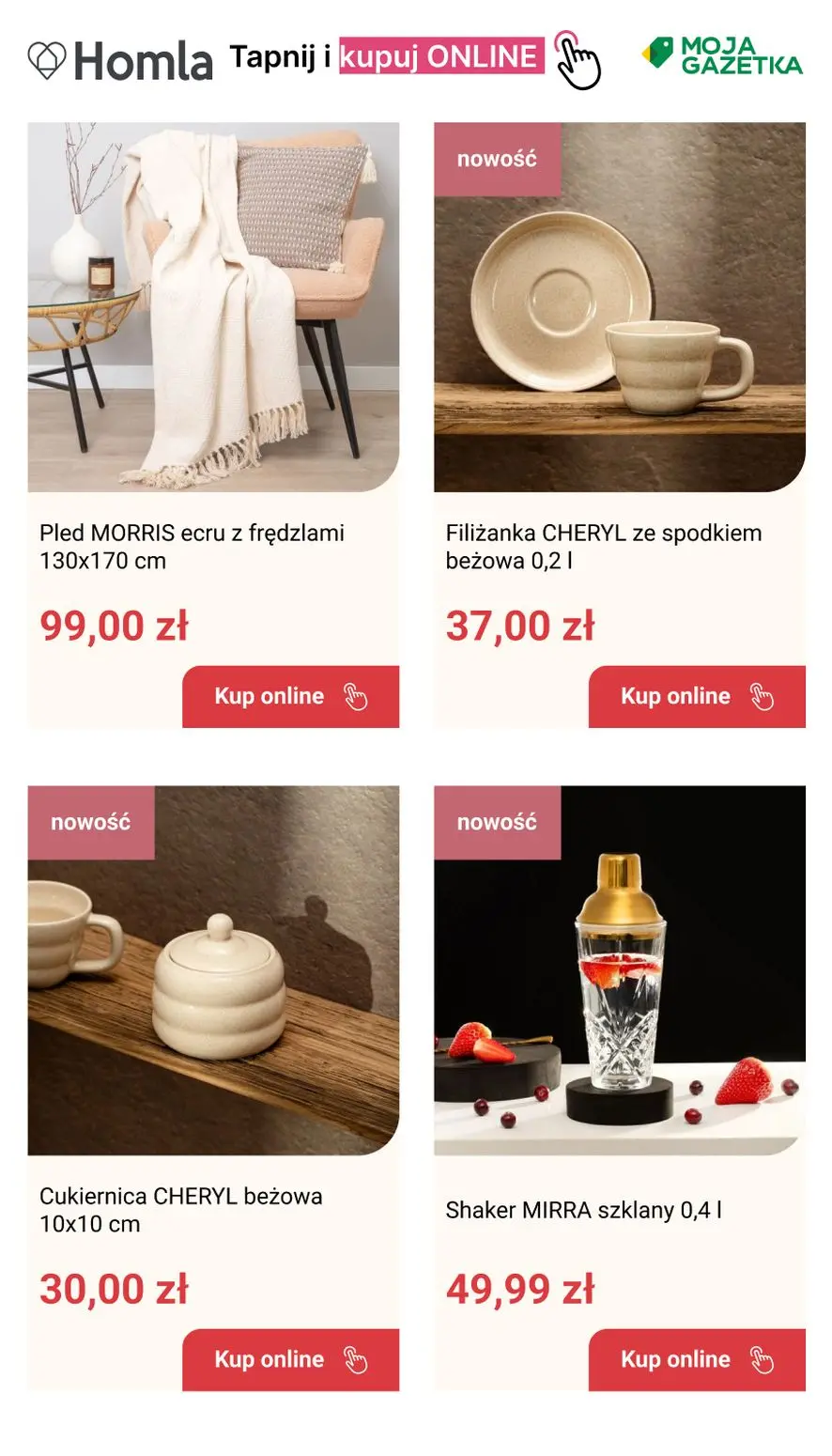 gazetka promocyjna Homla -20% przy zakupach za min.99 zł - Strona 13