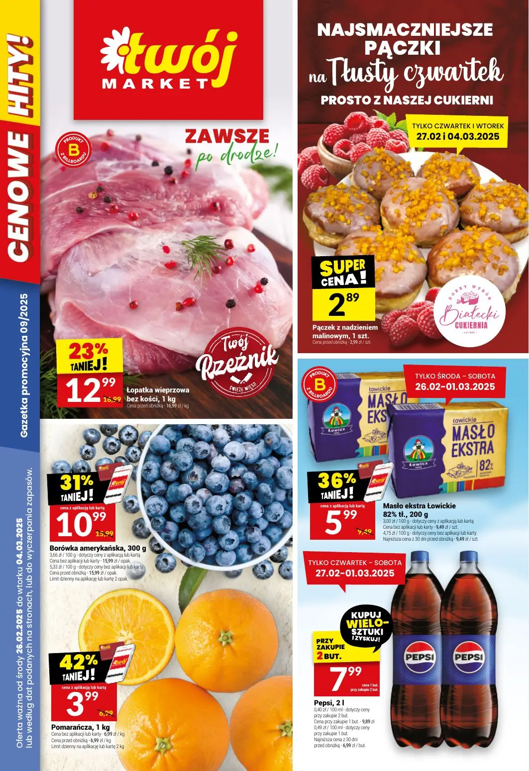 gazetka promocyjna Twój Market  - Strona 1