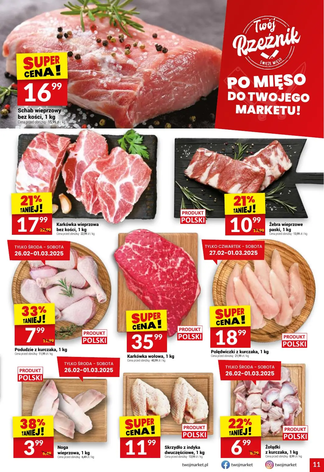 gazetka promocyjna Twój Market  - Strona 11