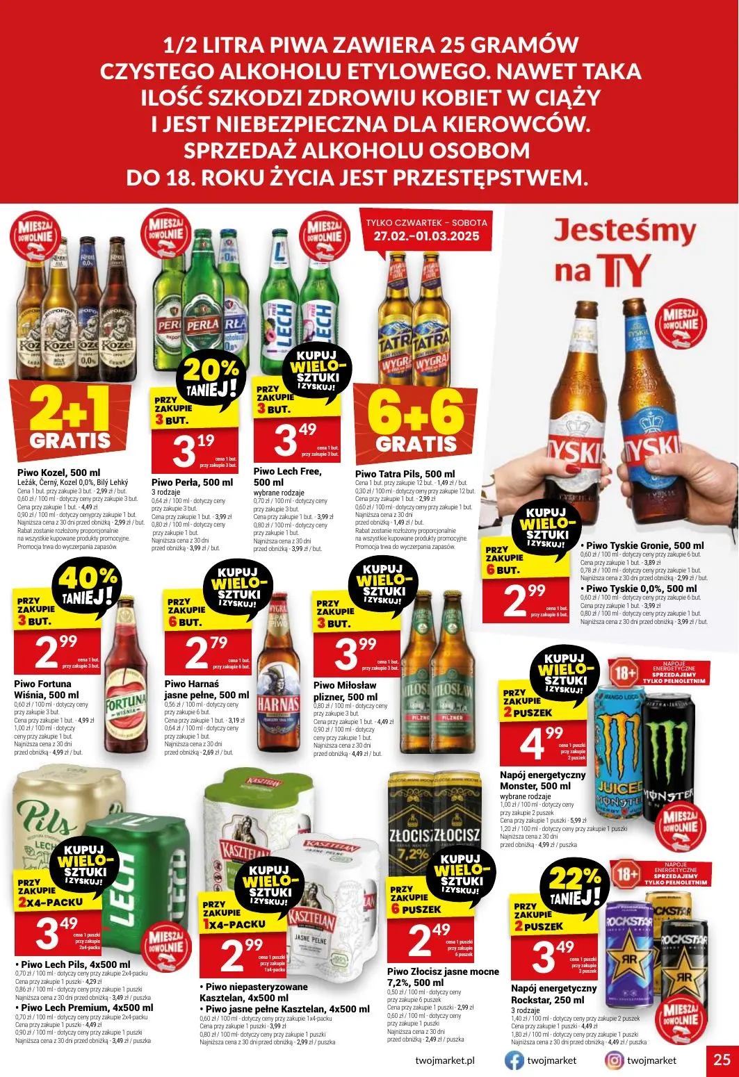 gazetka promocyjna Twój Market  - Strona 25