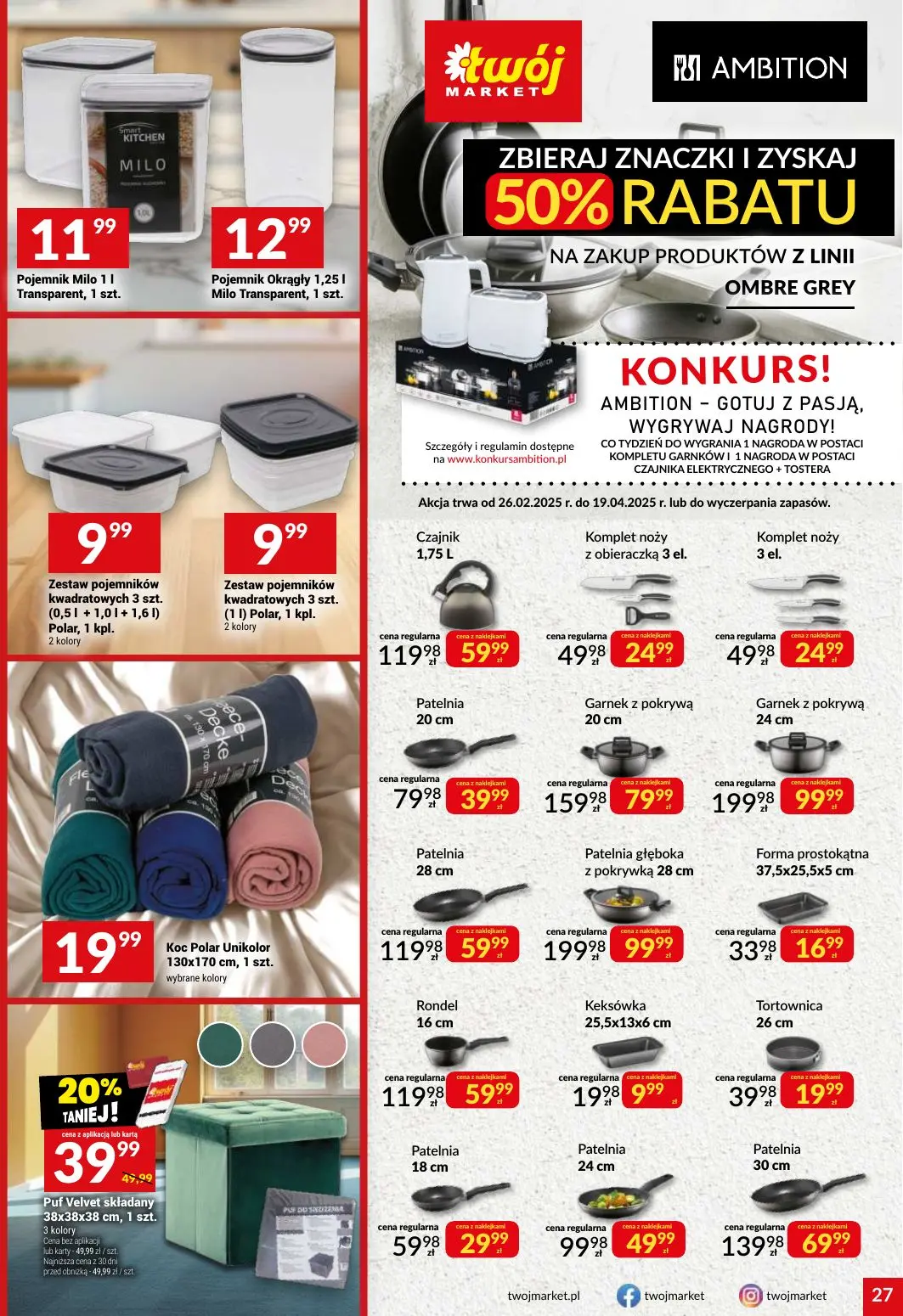 gazetka promocyjna Twój Market  - Strona 27