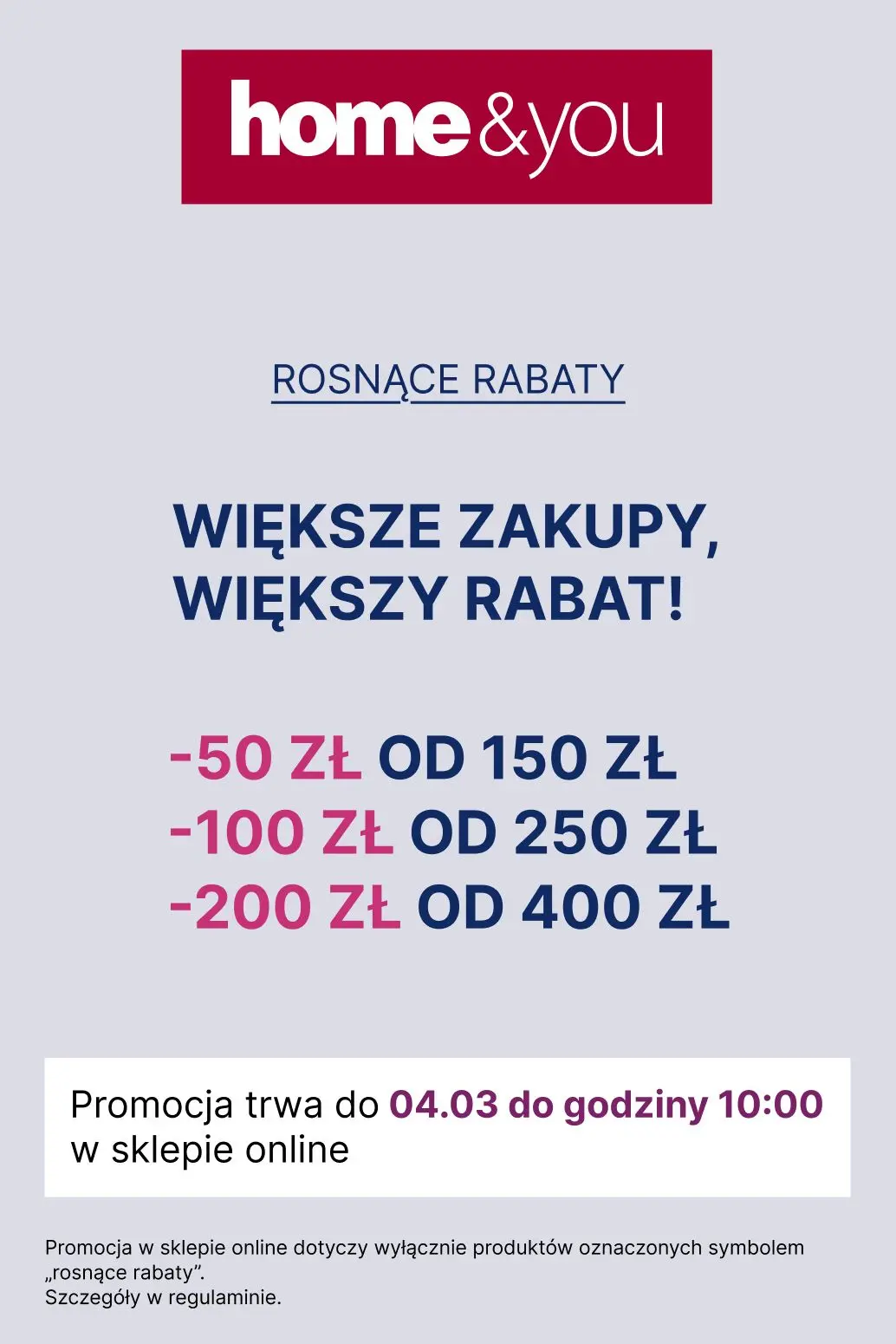 gazetka promocyjna home&you %% Rosnące rabaty %% - Strona 2