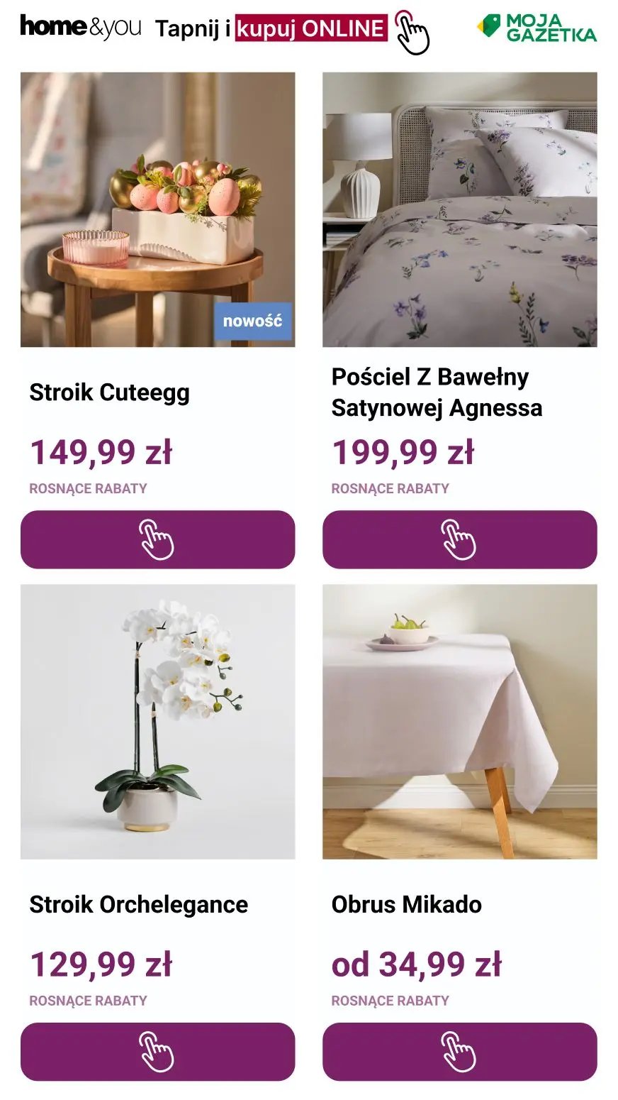 gazetka promocyjna home&you %% Rosnące rabaty %% - Strona 3