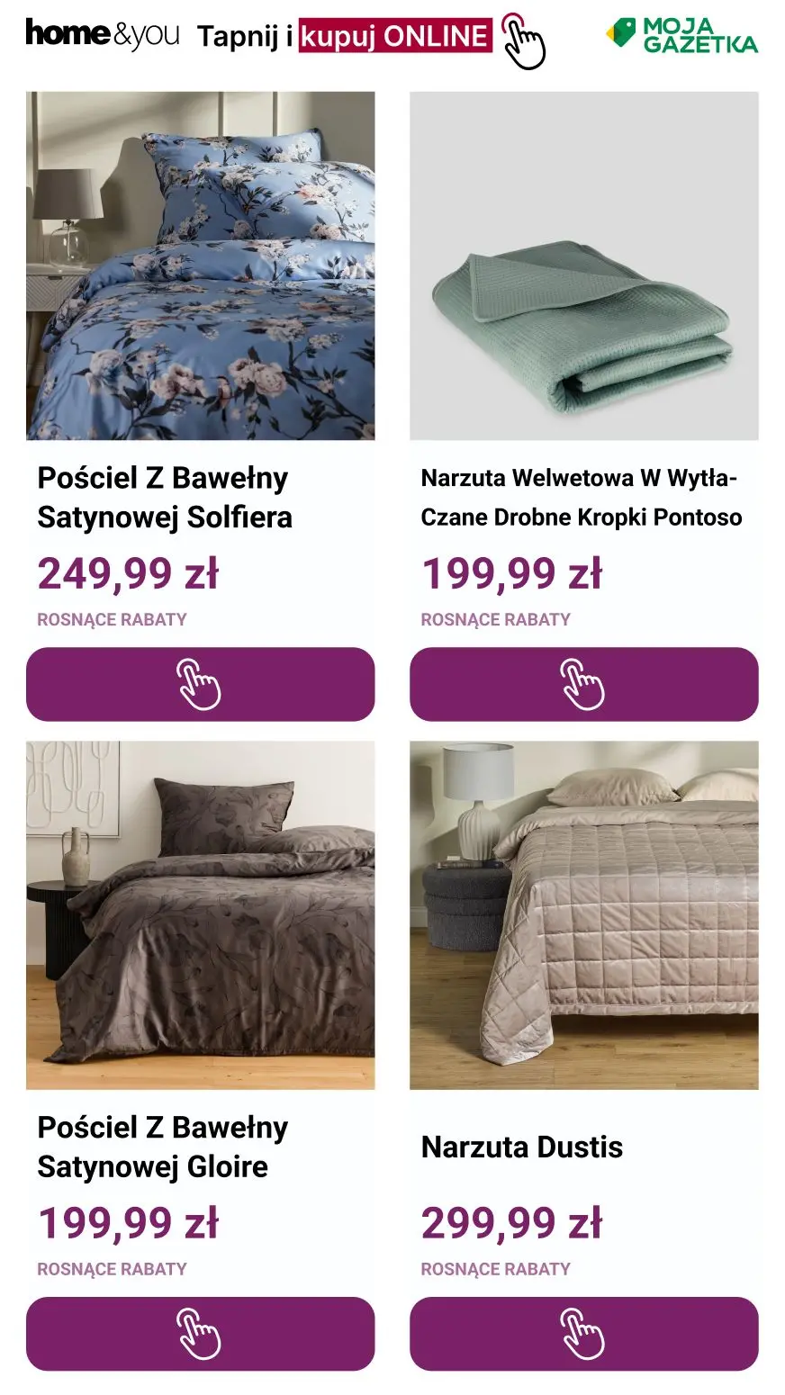 gazetka promocyjna home&you %% Rosnące rabaty %% - Strona 4