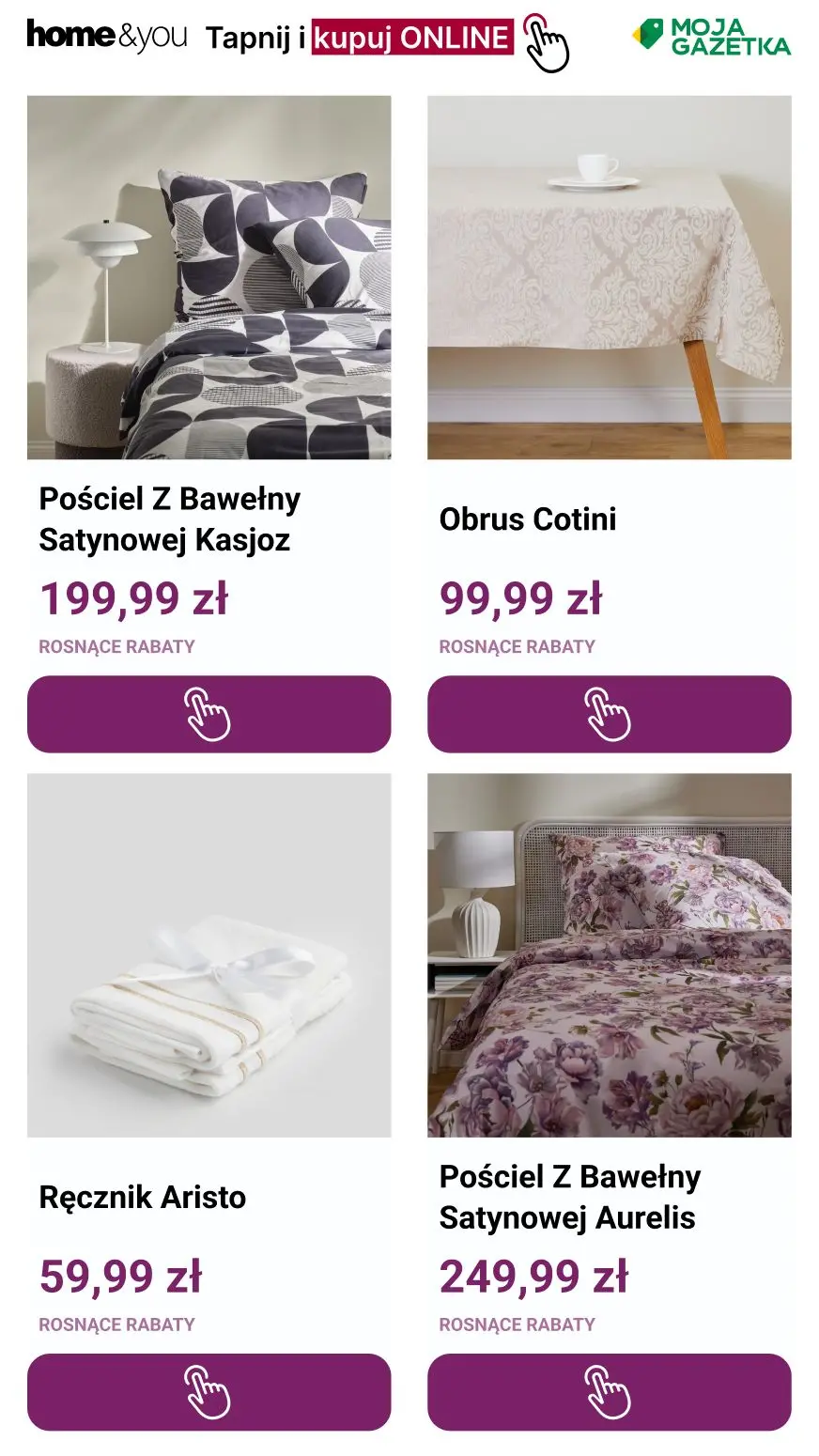 gazetka promocyjna home&you %% Rosnące rabaty %% - Strona 5