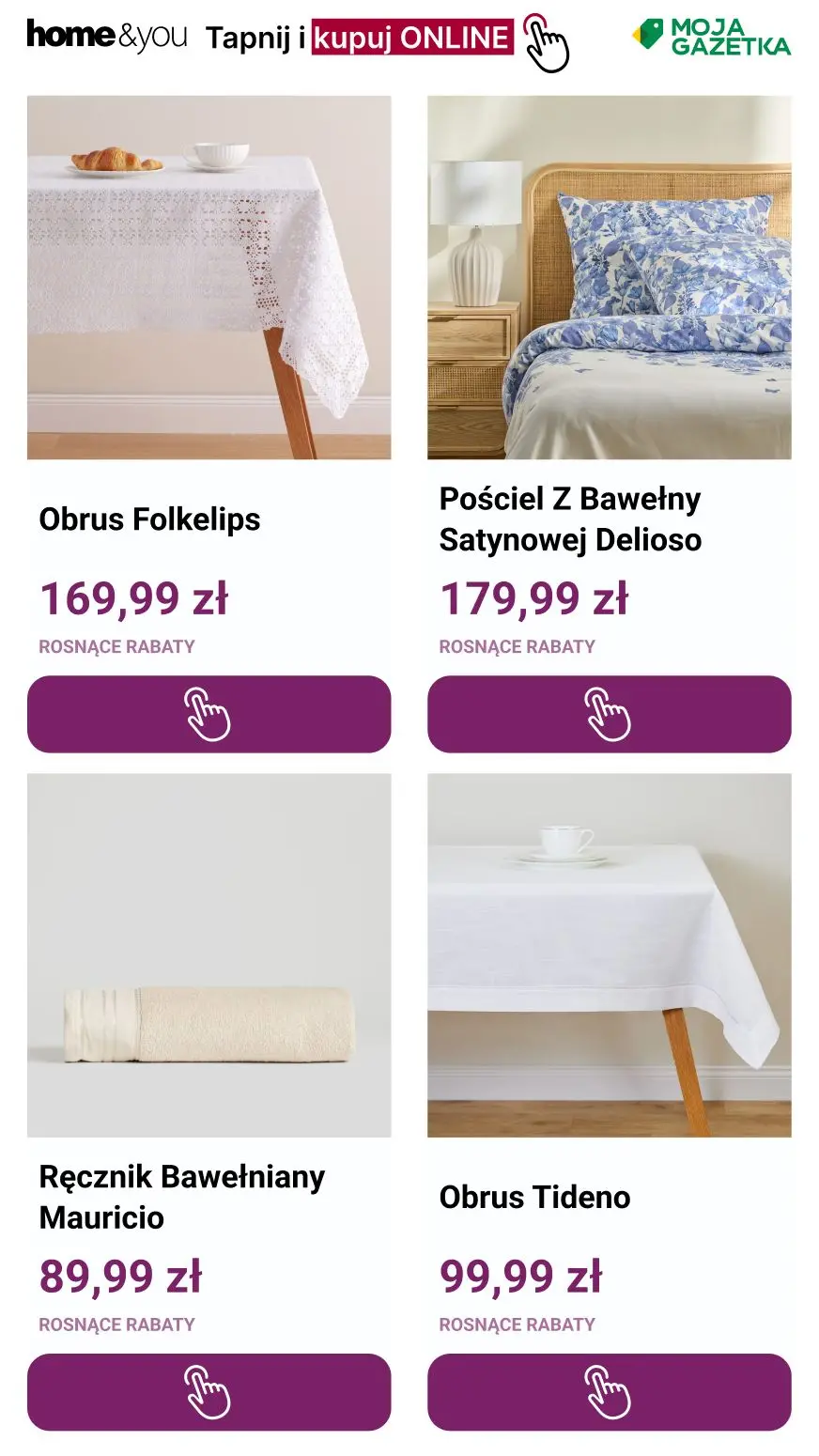 gazetka promocyjna home&you %% Rosnące rabaty %% - Strona 6