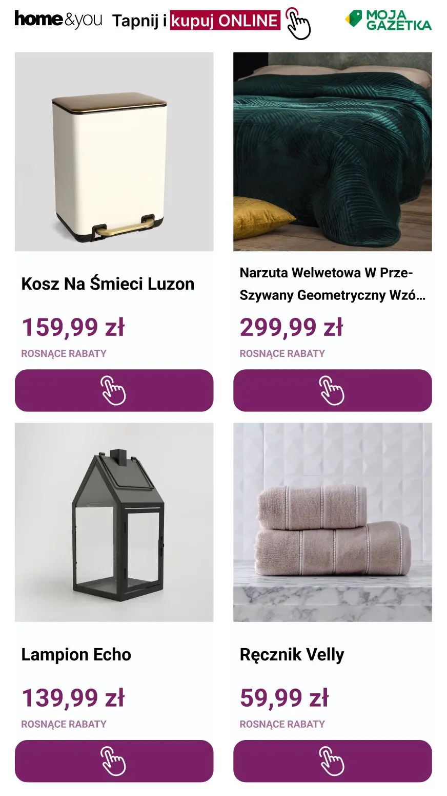 gazetka promocyjna home&you %% Rosnące rabaty %% - Strona 7