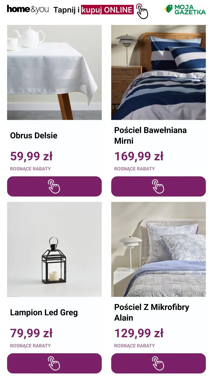 gazetka promocyjna home&you %% Rosnące rabaty %% - Strona 8