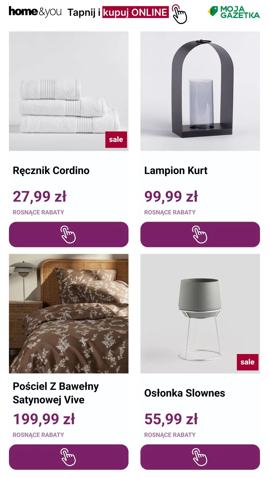 gazetka promocyjna home&you %% Rosnące rabaty %% - Strona 9