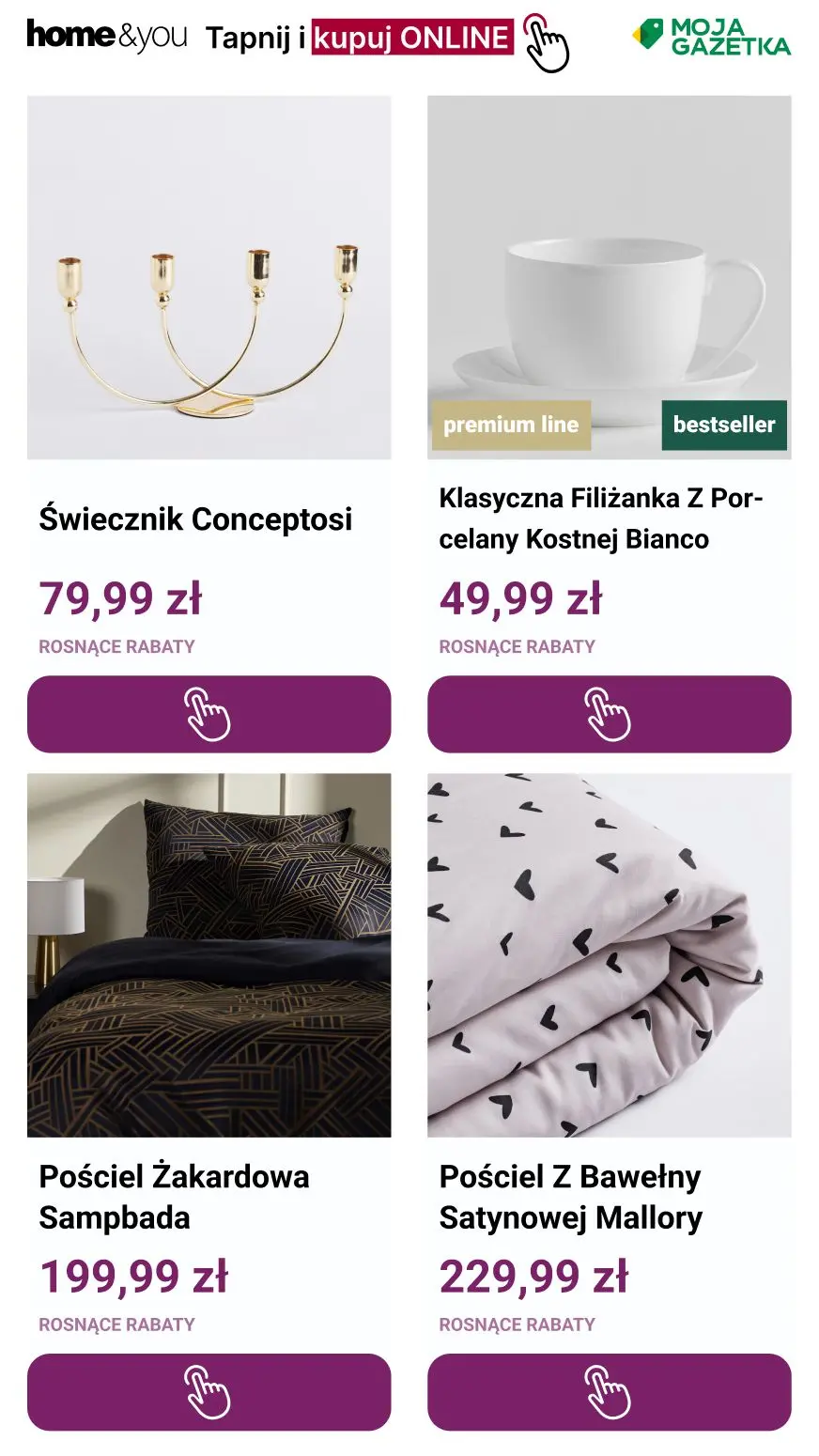 gazetka promocyjna home&you %% Rosnące rabaty %% - Strona 10