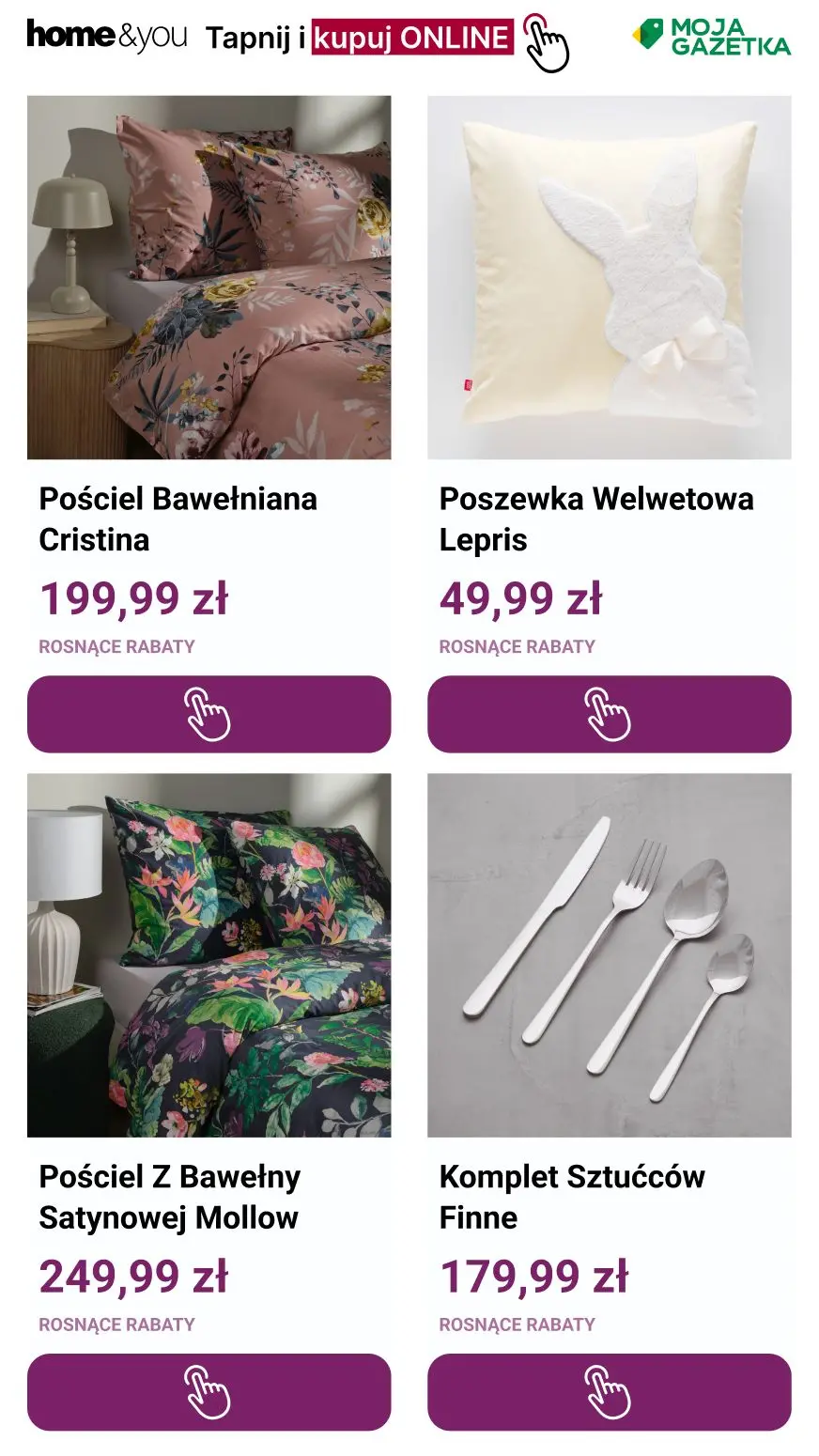 gazetka promocyjna home&you %% Rosnące rabaty %% - Strona 12