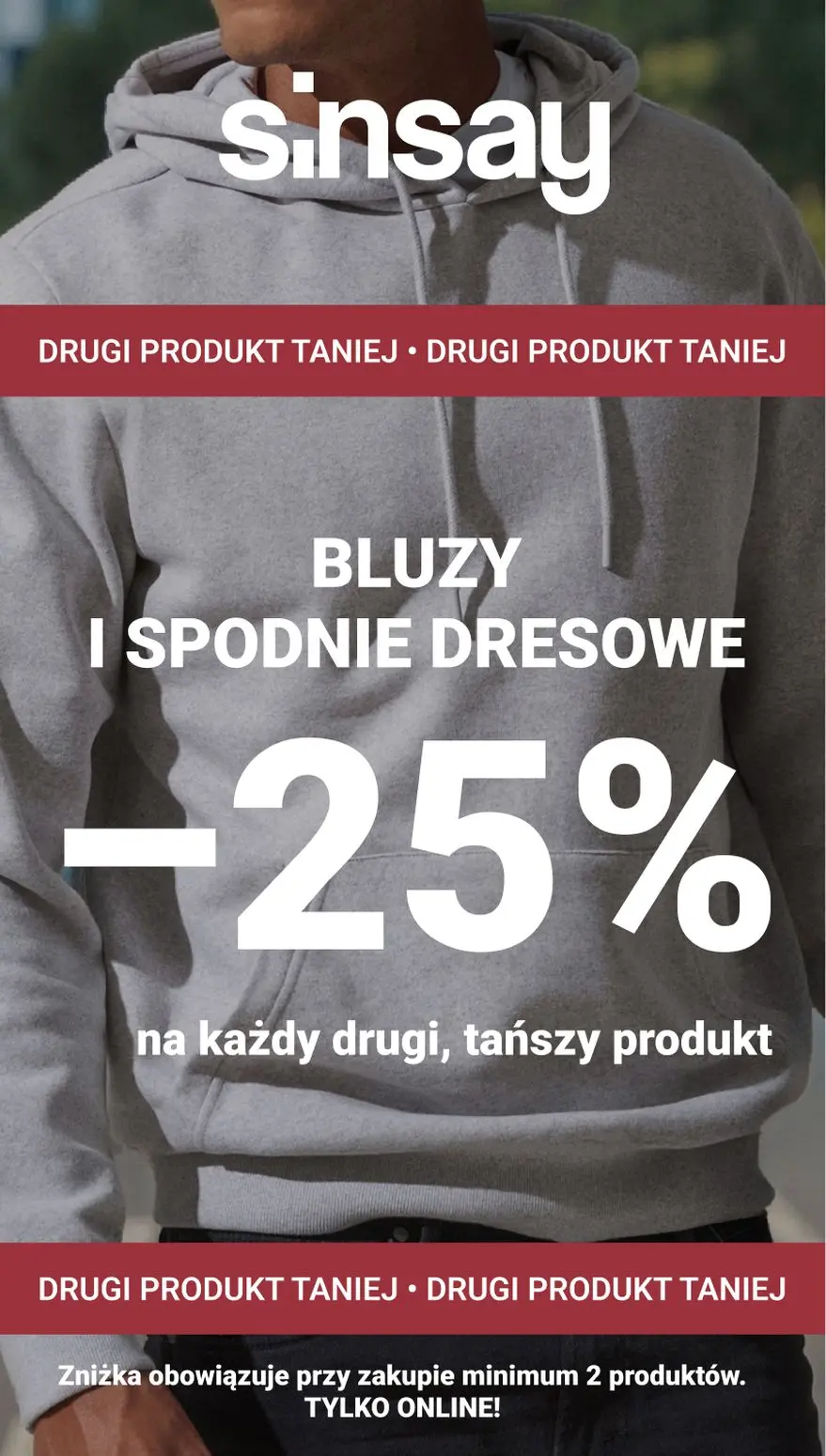 gazetka promocyjna Sinsay Drugi produkt -25% - Strona 1