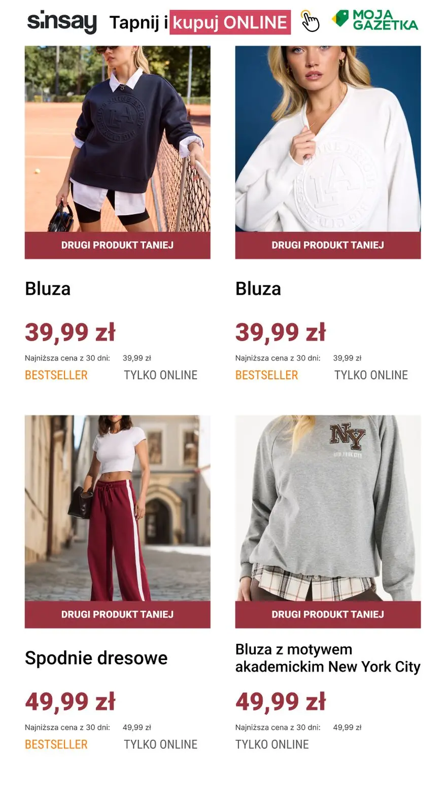 gazetka promocyjna Sinsay Drugi produkt -25% - Strona 2