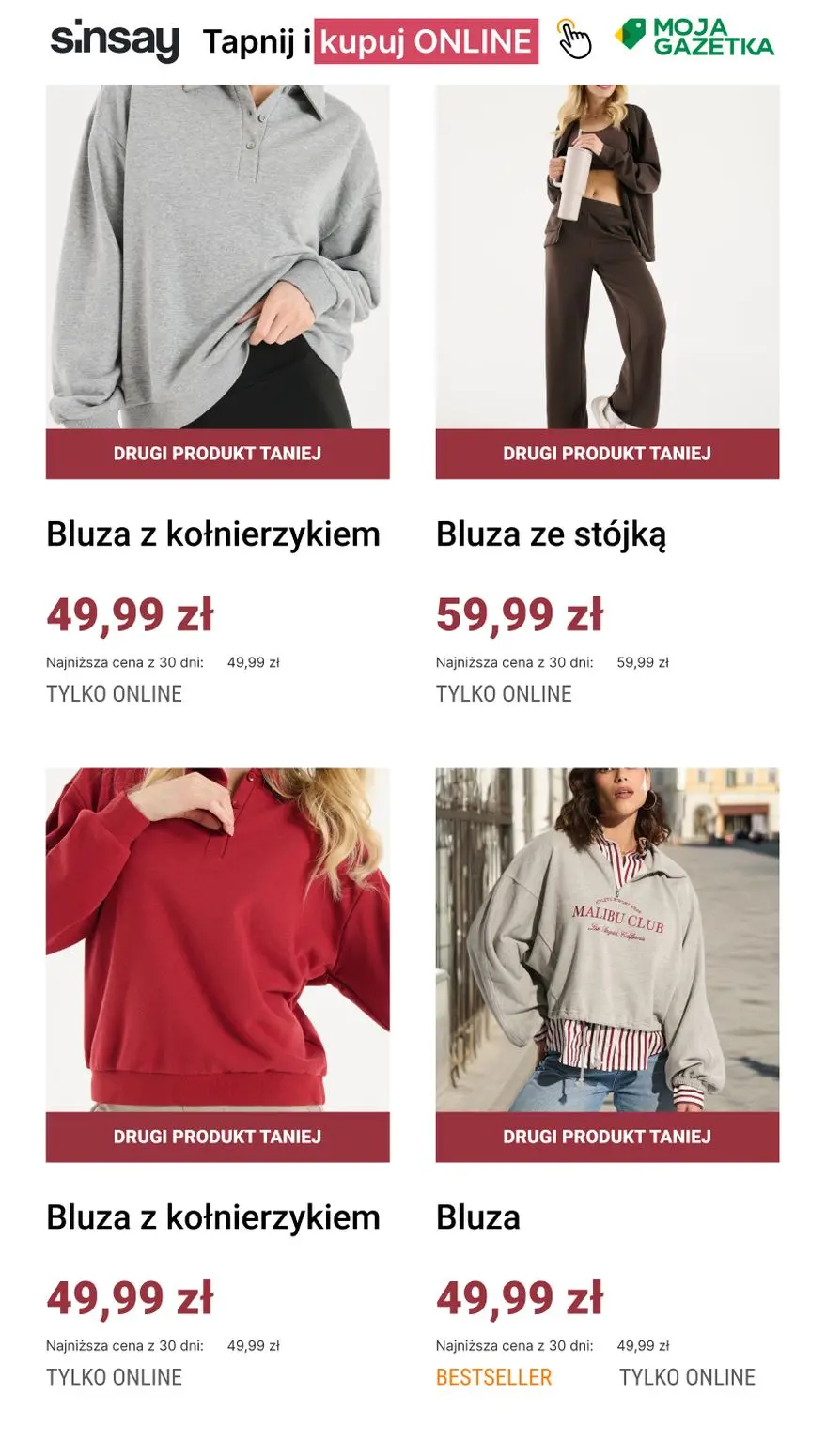 gazetka promocyjna Sinsay Drugi produkt -25% - Strona 3