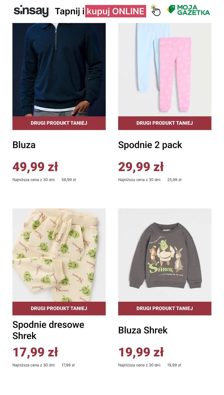 gazetka promocyjna Sinsay Drugi produkt -25% - Strona 5