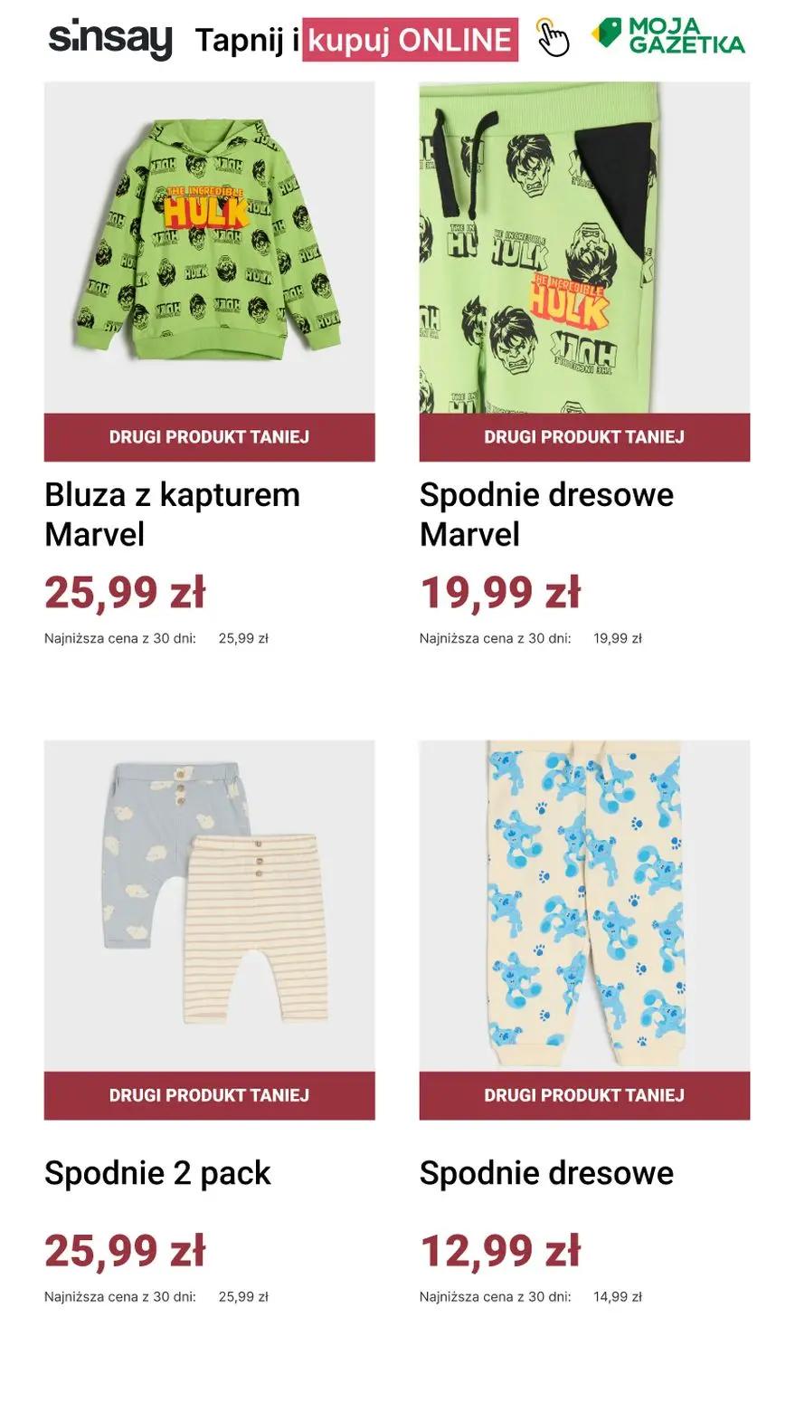 gazetka promocyjna Sinsay Drugi produkt -25% - Strona 7