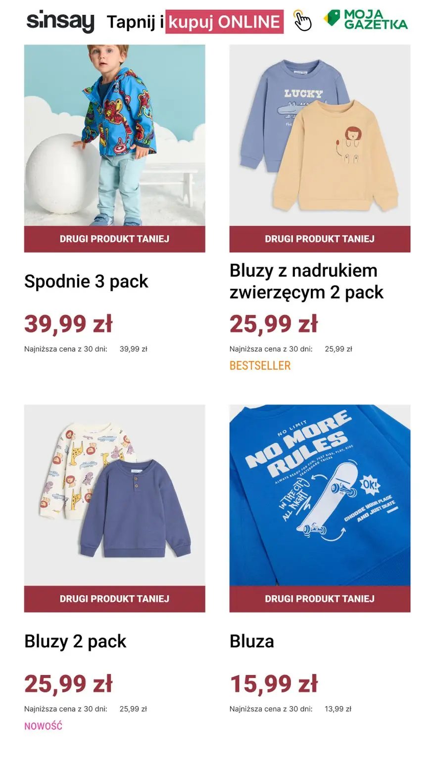 gazetka promocyjna Sinsay Drugi produkt -25% - Strona 8