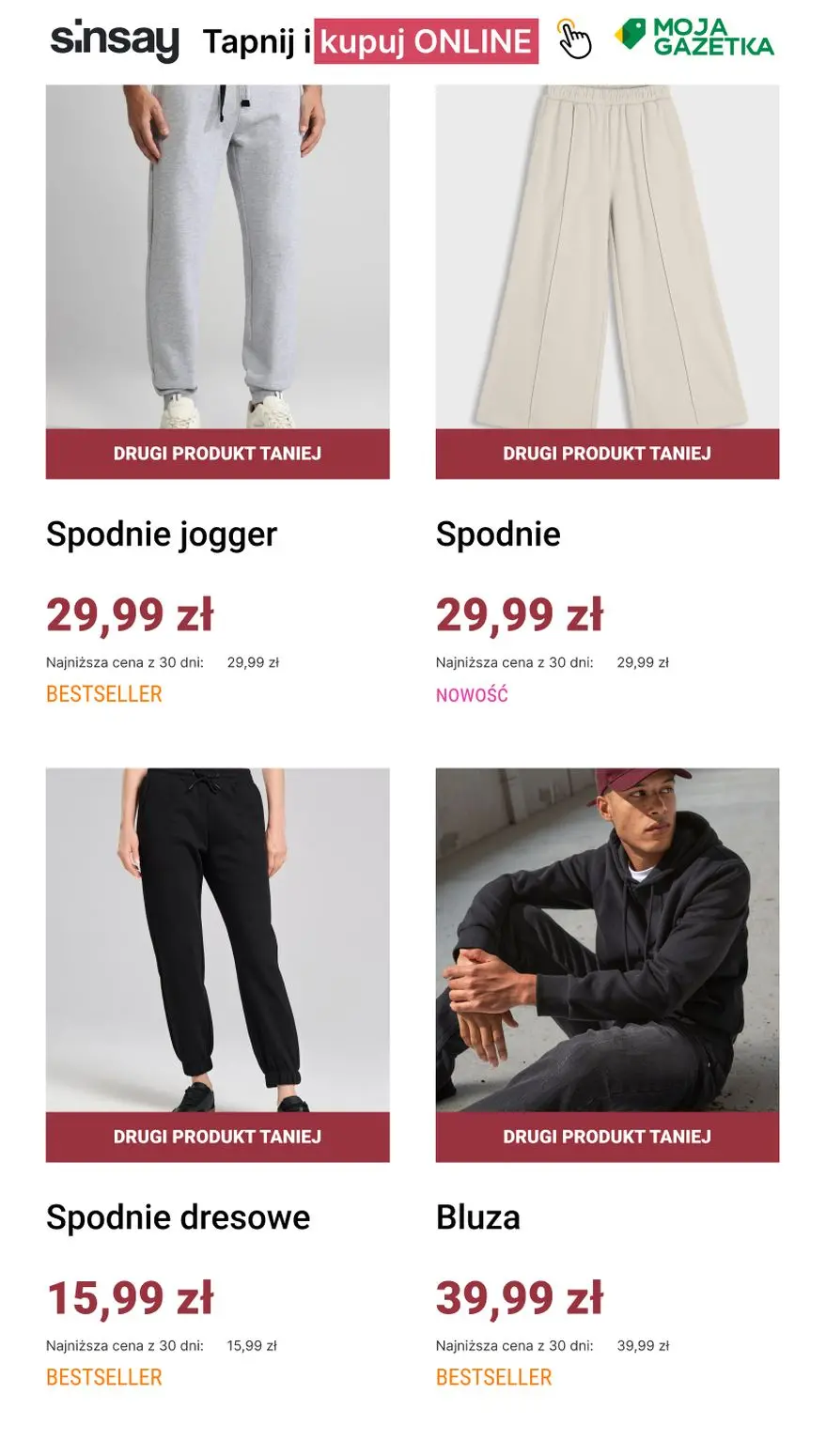 gazetka promocyjna Sinsay Drugi produkt -25% - Strona 9