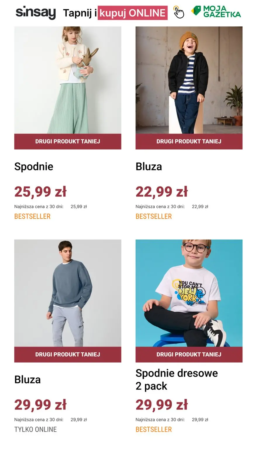 gazetka promocyjna Sinsay Drugi produkt -25% - Strona 10