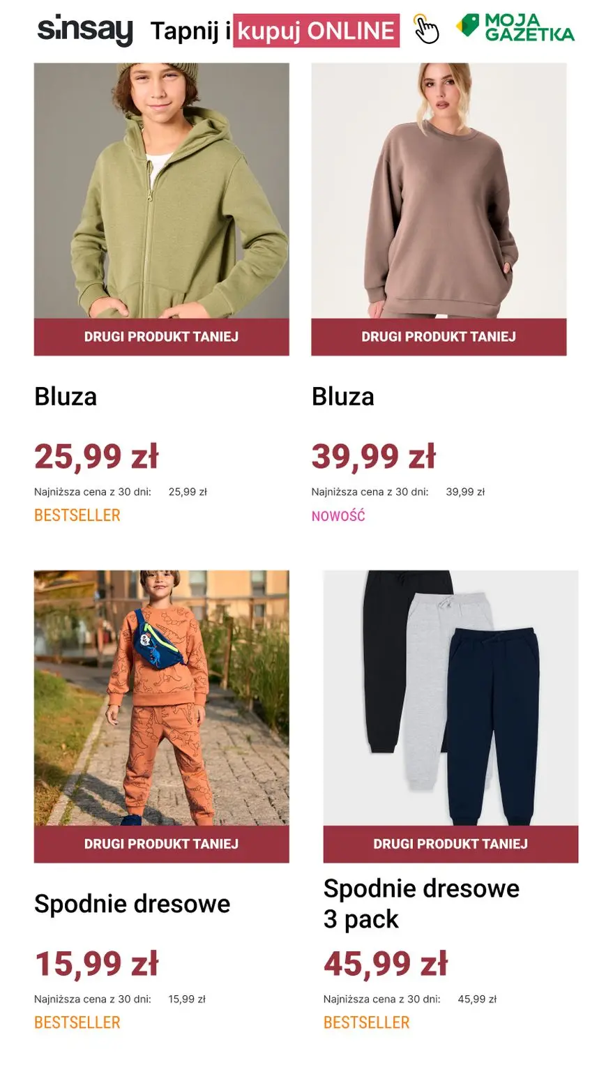 gazetka promocyjna Sinsay Drugi produkt -25% - Strona 13