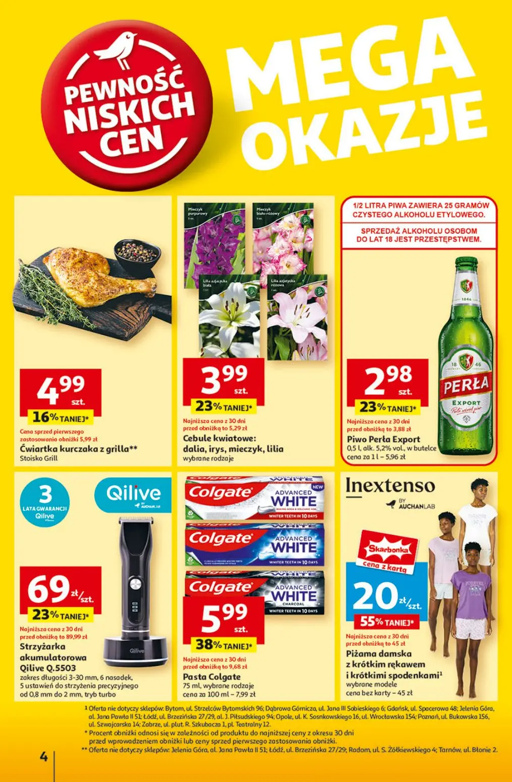 gazetka promocyjna Auchan Pewność niskuch cen - Strona 4