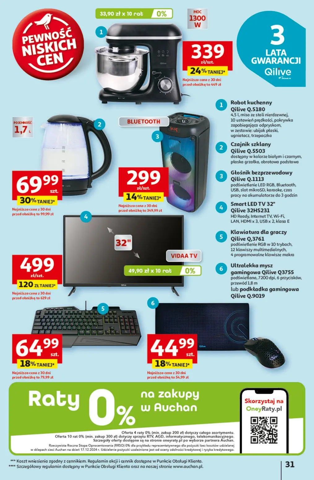 gazetka promocyjna Auchan Pewność niskuch cen - Strona 39