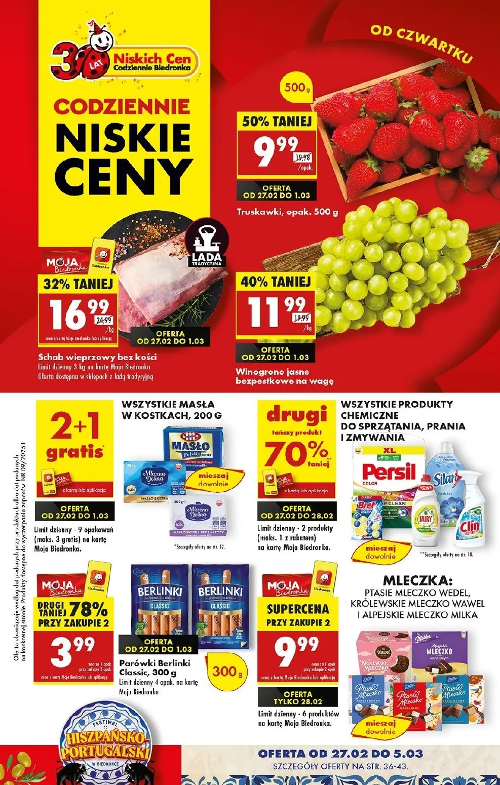 gazetka promocyjna Biedronka Lada tradycyjna. Od czwartku - Strona 1