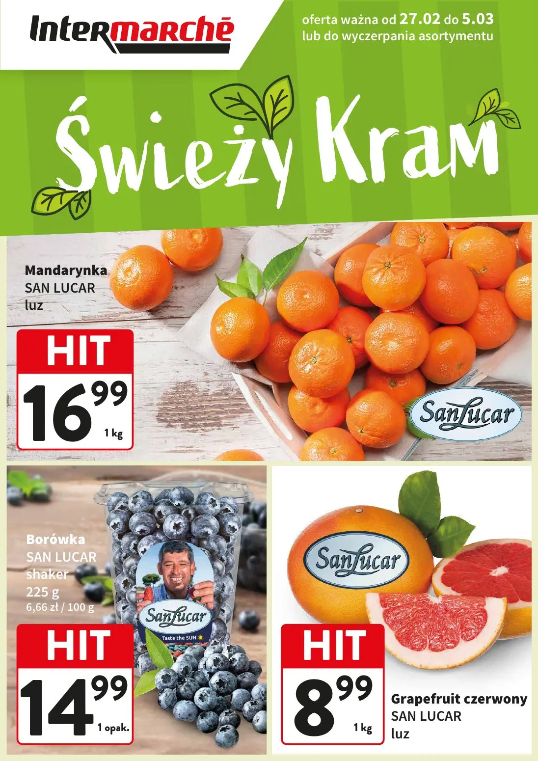 gazetka promocyjna Intermarche  - Strona 1