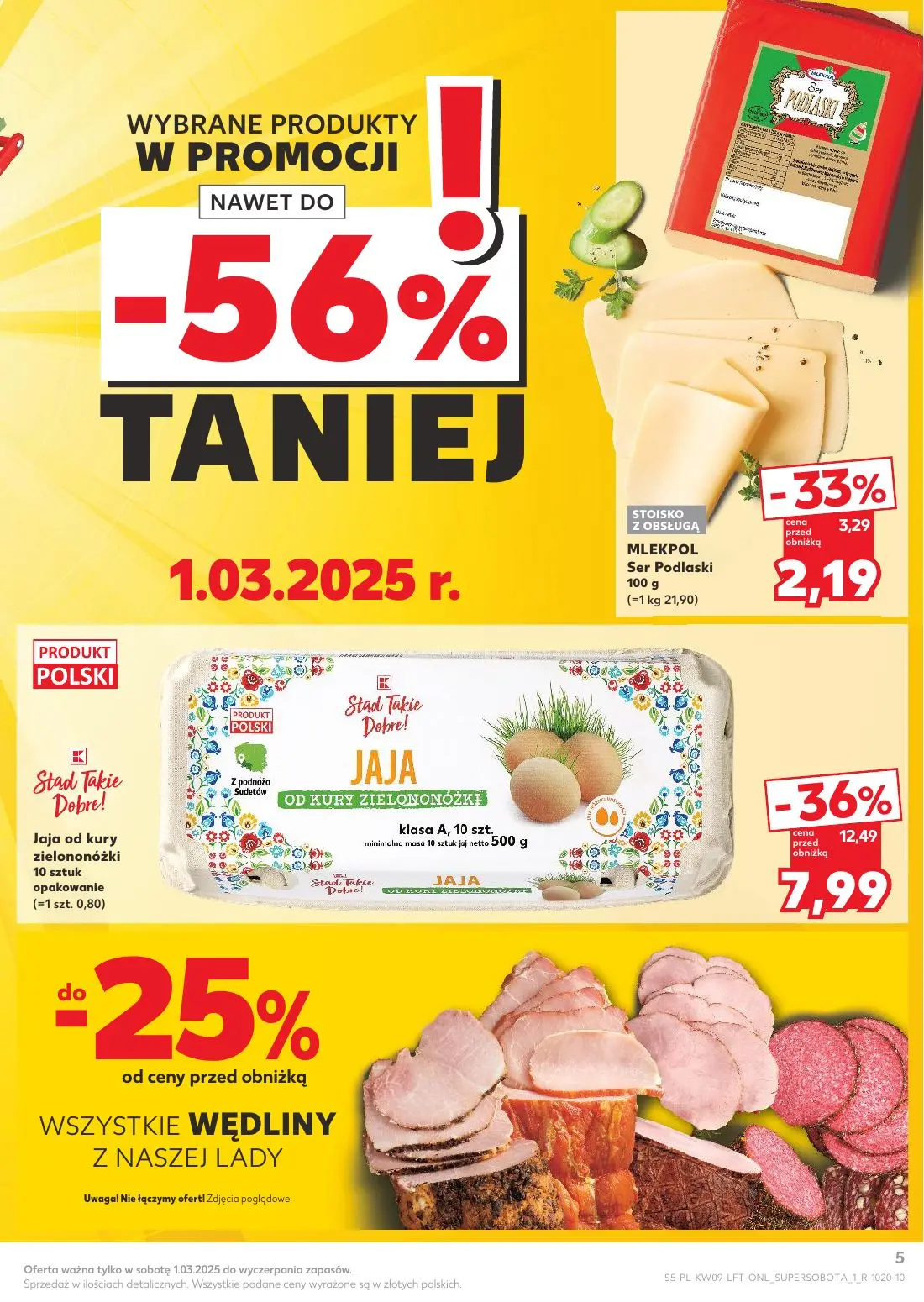 gazetka promocyjna Kaufland Tłusty czwartek - Strona 5