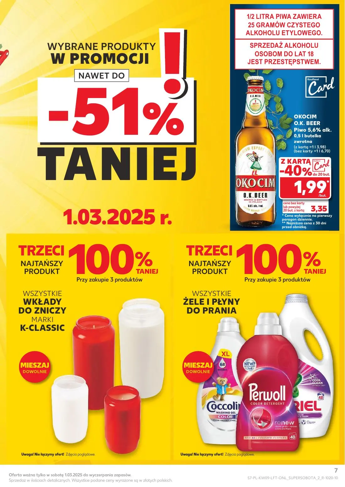 gazetka promocyjna Kaufland Tłusty czwartek - Strona 7