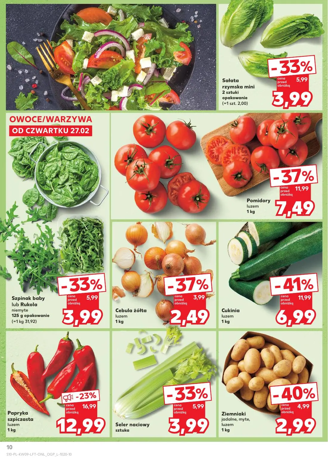 gazetka promocyjna Kaufland Tłusty czwartek - Strona 10