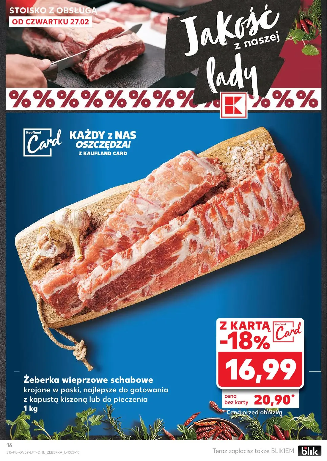 gazetka promocyjna Kaufland Tłusty czwartek - Strona 16