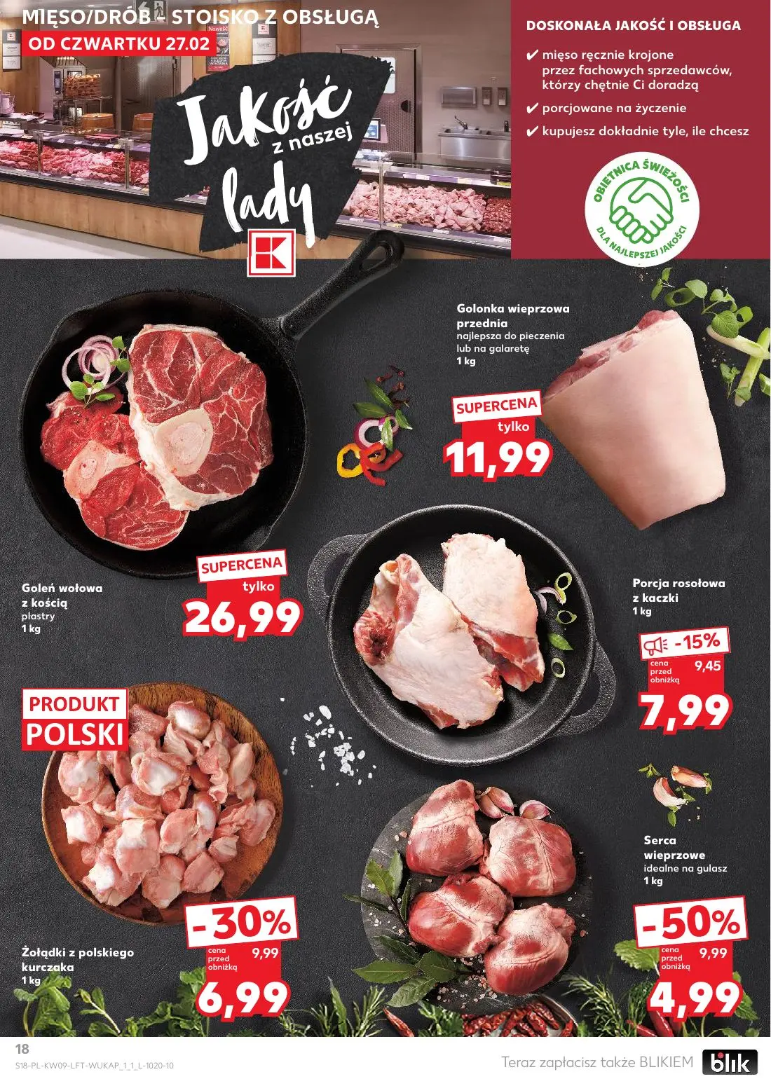 gazetka promocyjna Kaufland Tłusty czwartek - Strona 18