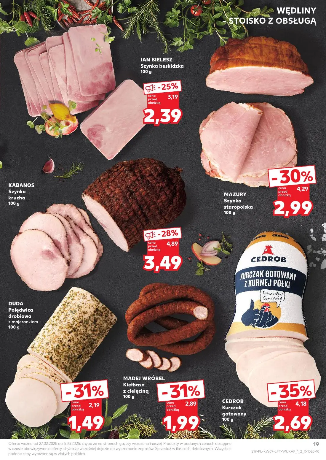 gazetka promocyjna Kaufland Tłusty czwartek - Strona 19