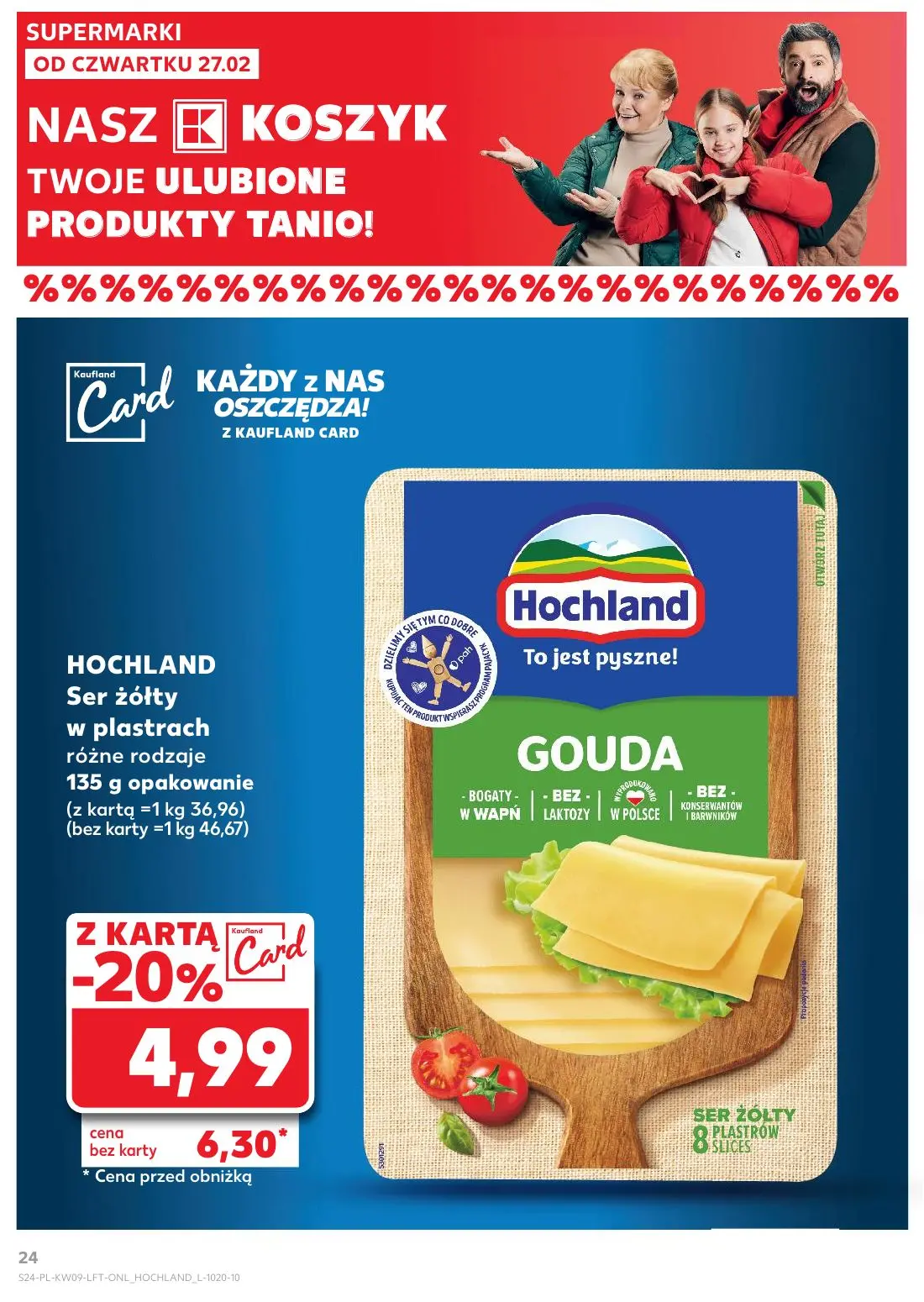 gazetka promocyjna Kaufland Tłusty czwartek - Strona 24