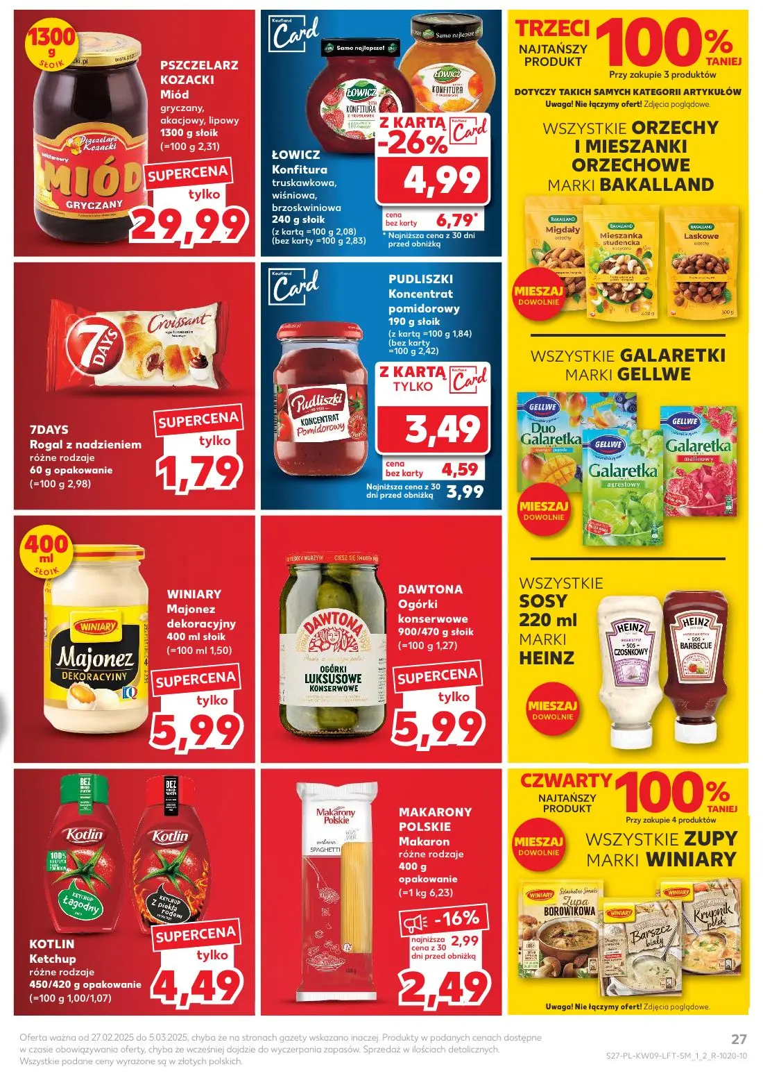 gazetka promocyjna Kaufland Tłusty czwartek - Strona 27