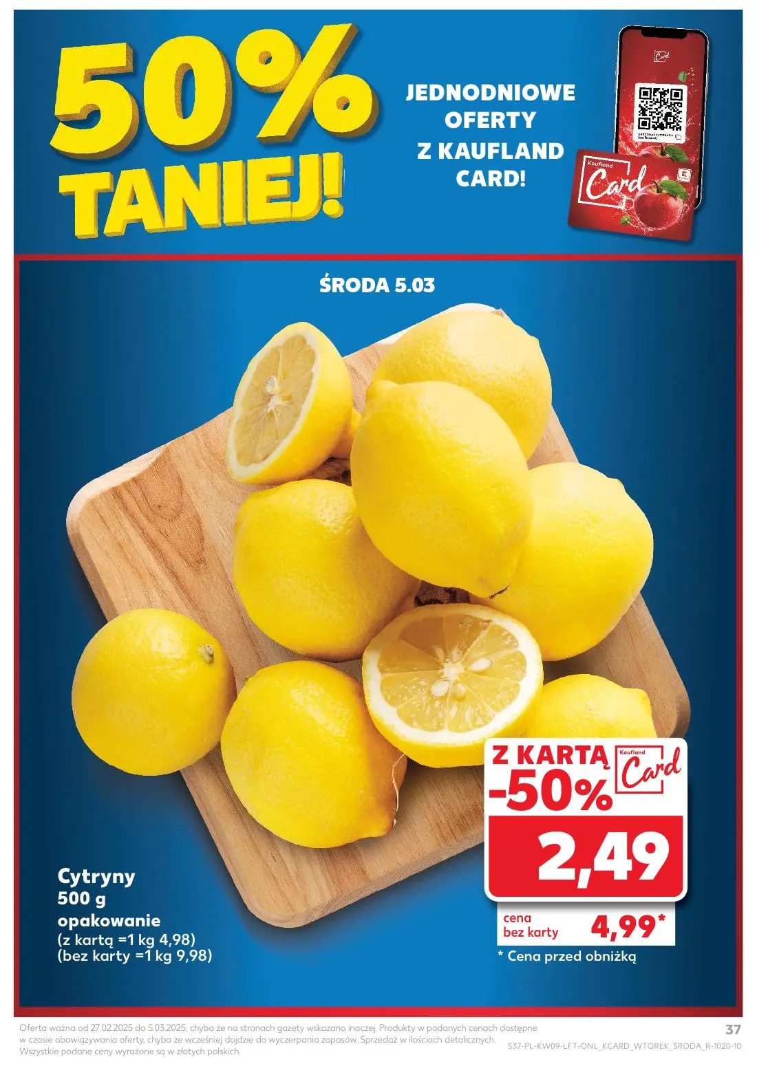 gazetka promocyjna Kaufland Tłusty czwartek - Strona 37