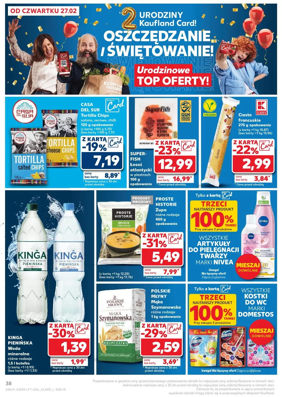 gazetka promocyjna Kaufland Tłusty czwartek - Strona 38